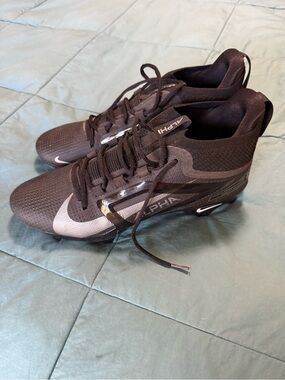 Nike Alpha Black and White Football Cleats- Mens size 12